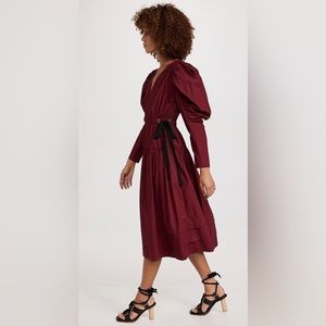 Ulla Johnson Womens Althea Dress in Bordeaux size 10
